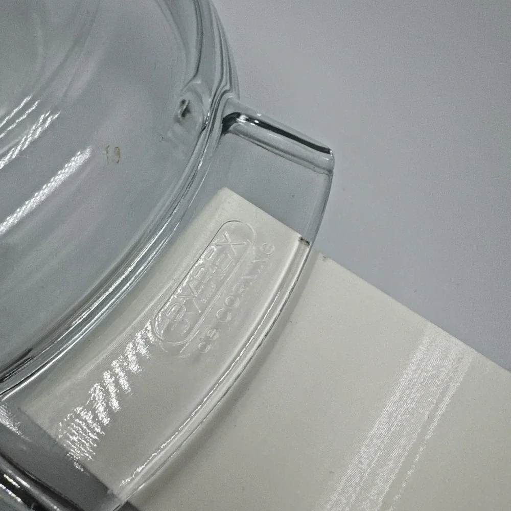 Vintage‎ PYREX de Corning France 453H  Clear Glass Lid for 1 qt Casserole Dish